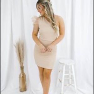 Bella Rose satin dress